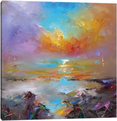 Sunset Of Dreems Canvas Art Print - Stanislav Lazarov