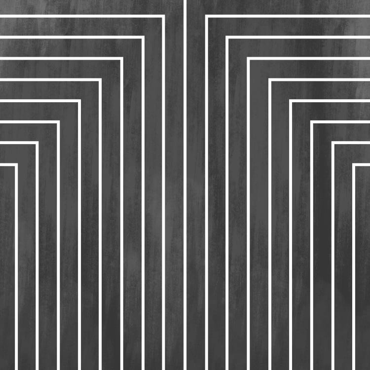 Mid Century Modern Art- Geometric Pattern 90 by 5by5collective wall art