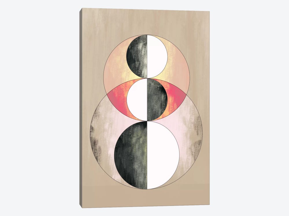 Modern Art - Geometric Prism (After Delaunay) by 5by5collective 1-piece Canvas Print