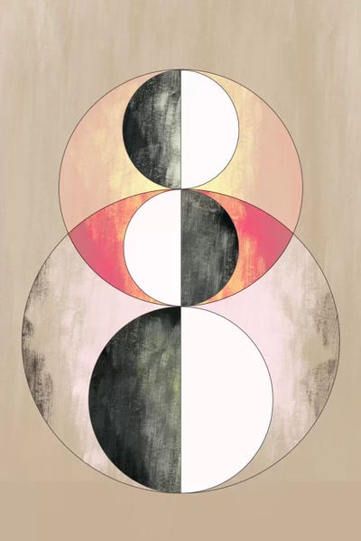 Modern Art Collection: Modern Art - Geometric Prism (After Delaunay) by 5by5collective