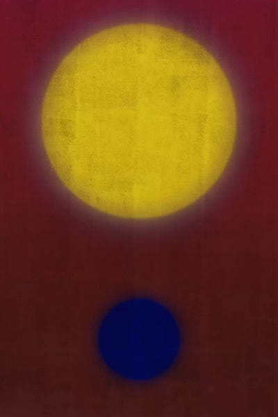 Modern Art Collection: Modern Art- Earth & Sun by 5by5collective