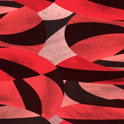 Modern Art- Abstract Petals by 5by5collective canvas print