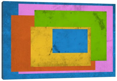 Modern Art - Homage to the Rectangle (After Albers) Canvas Art Print - Fabrizio