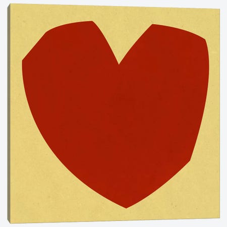 Modern Art- Cut-Out Love Canvas Print #MA168} by 5by5collective Canvas Art