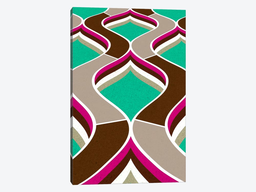 Modern Art - Flow by 5by5collective 1-piece Canvas Wall Art