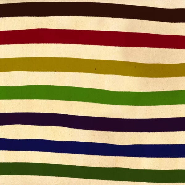Stripes: Modern Art- Earn Your Stripes (After Caporel) by 5by5collective