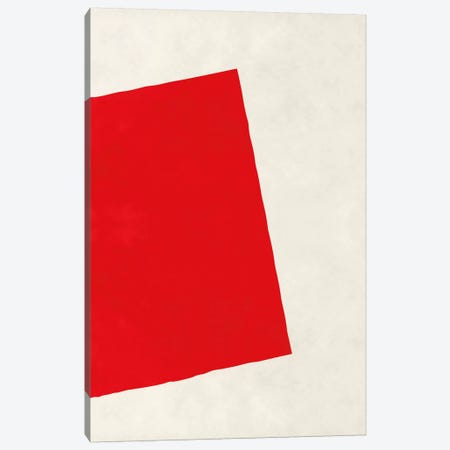 Modern Art - Red Square (After Albers) Canvas Print #MA205} by 5by5collective Canvas Art