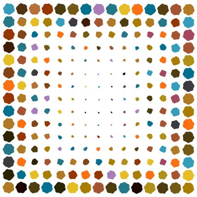 Modern Art- Fade to White by 5by5collective canvas print