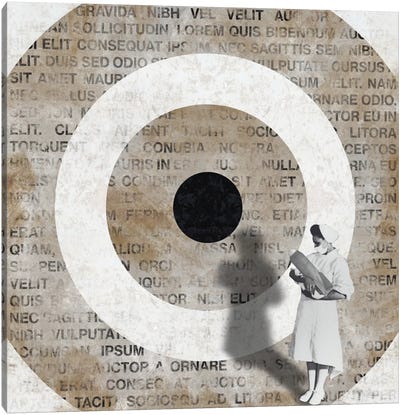 Modern Art- Nurse the Bomb Canvas Art Print - Vinyl Records