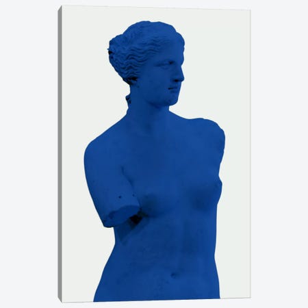 Modern Art - Venus de Milo Blue Canvas Print #MA258} by 5by5collective Canvas Wall Art
