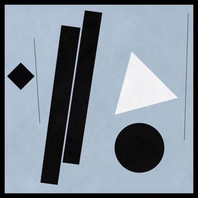 Modern Art- Construction (After Shaw) by 5by5collective canvas print