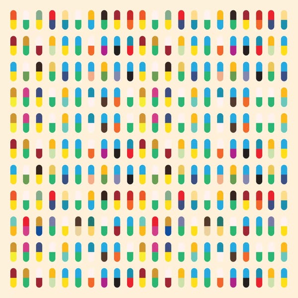 Pills: Modern Art- 10 Capsules by 5by5collective