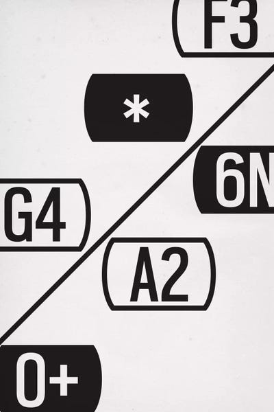 Modern Art Collection: Modern Art- Schematic Typography by 5by5collective