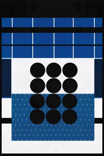 Polka Dot: Modern Art - A Study in Geometry by 5by5collective