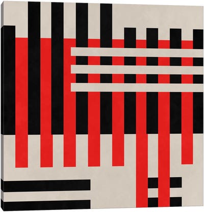 Modern Art- Intersection Canvas Art Print - Modern Art Collection