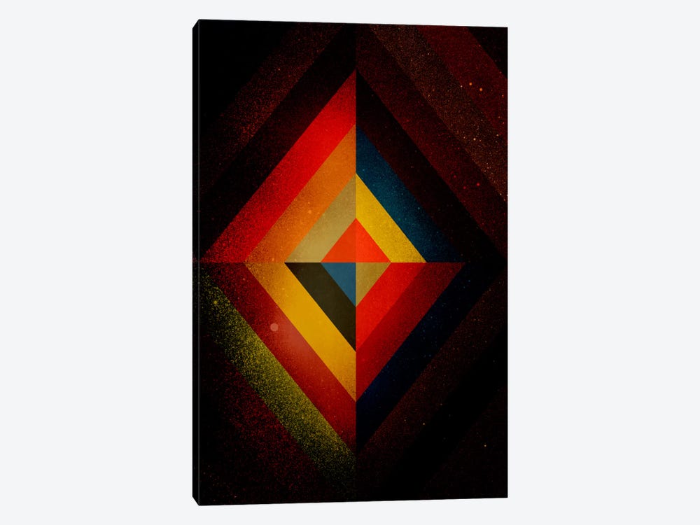 Mid Century Modern Art - Diamond Color Composition ll (After Kandisnky) 1-piece Art Print