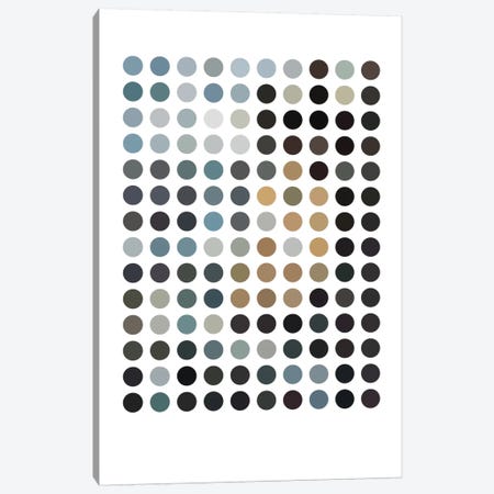 Modern Art - Earthy Dots Canvas Print #MA310} by 5by5collective Canvas Print