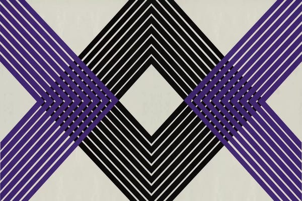5by5collective: Modern Art - Intersecting Lozenge by 5by5collective