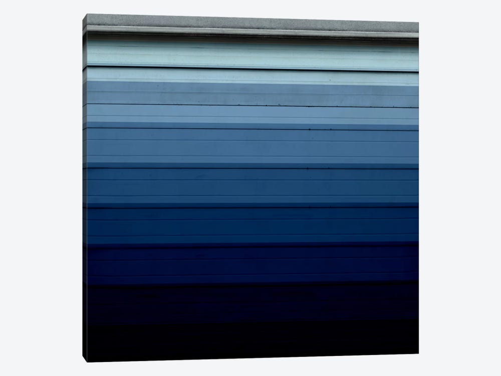 Modern Art- Shade of Blue by 5by5collective 1-piece Canvas Wall Art