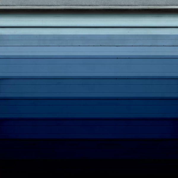 Modern Art Collection: Modern Art- Shade of Blue by 5by5collective