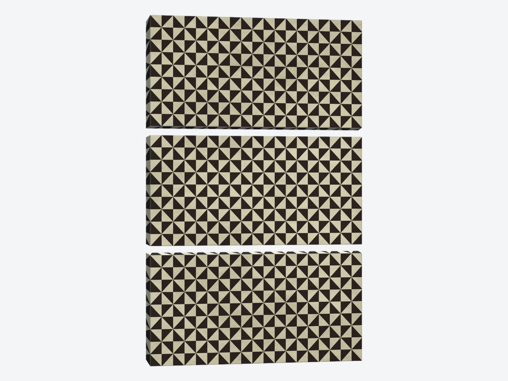 Modern Art - Modern Pattern by 5by5collective 3-piece Canvas Wall Art