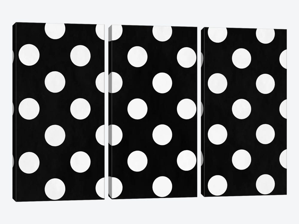 Modern Art - Polka Dots by 5by5collective 3-piece Canvas Art
