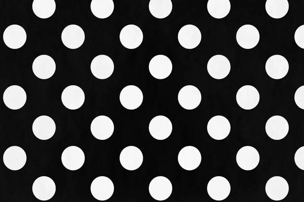 Black & White Patterns: Modern Art - Polka Dots by 5by5collective