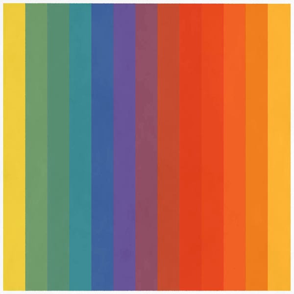 Stripes: Modern Art- Pride Pattern by 5by5collective