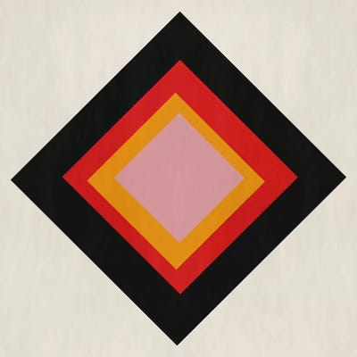 Modern Art- Diamond Void by 5by5collective canvas print