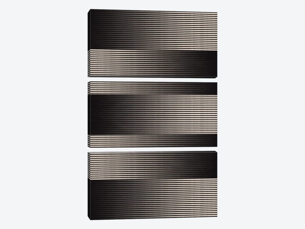 Modern Art- Grayscale by 5by5collective 3-piece Canvas Wall Art