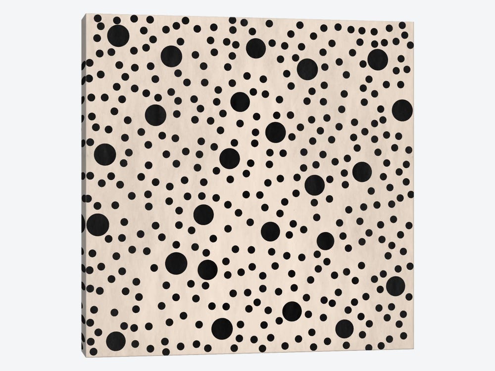 Modern Art- Polka Dots ll by 5by5collective 1-piece Canvas Print
