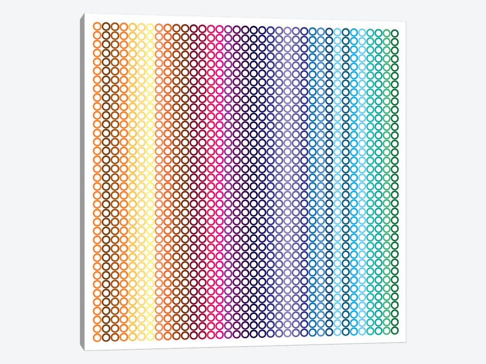 Modern Art- Pride Pattern ll by 5by5collective 1-piece Canvas Print