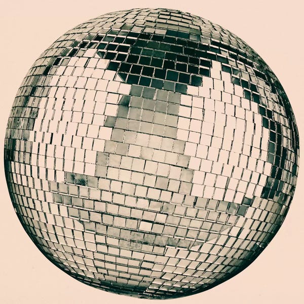 '70s Music: Modern Art- Disco Ball by 5by5collective