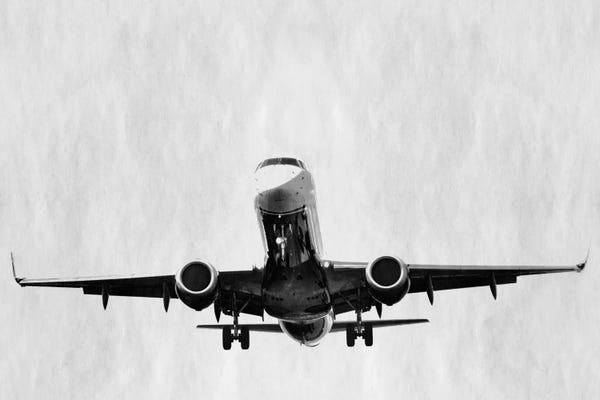 Airplanes: Modern Art- Takeoff by 5by5collective