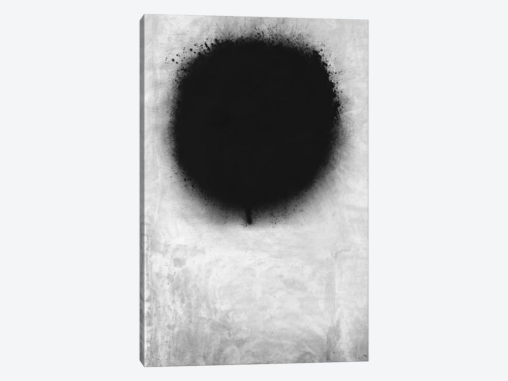 Modern Art - A Negative Sun by 5by5collective 1-piece Canvas Art