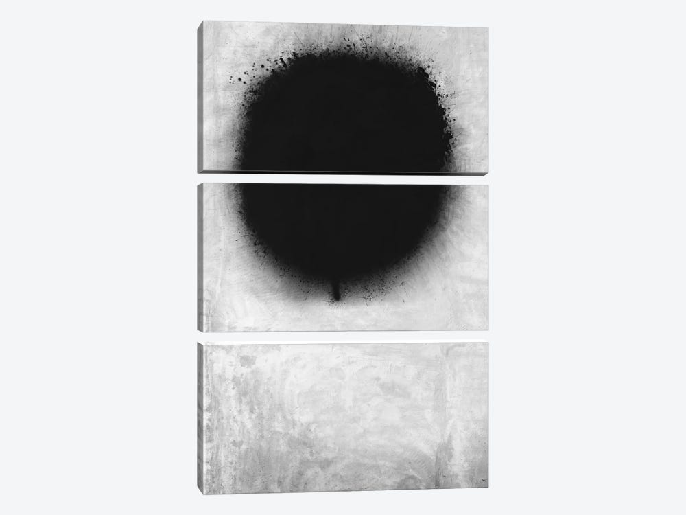 Modern Art - A Negative Sun by 5by5collective 3-piece Canvas Artwork