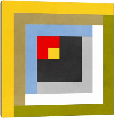 Modern Art- Color Stacks lll Canvas Art Print - Modern Art Collection