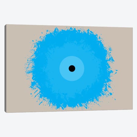 Modern Art- Cool Blue Canvas Print #MA474} by 5by5collective Art Print