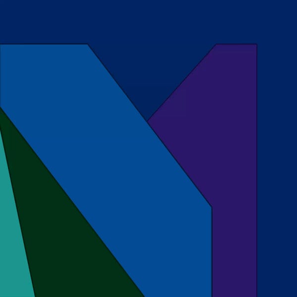 Modern Art Collection: Modern Art- Sea Depths by 5by5collective