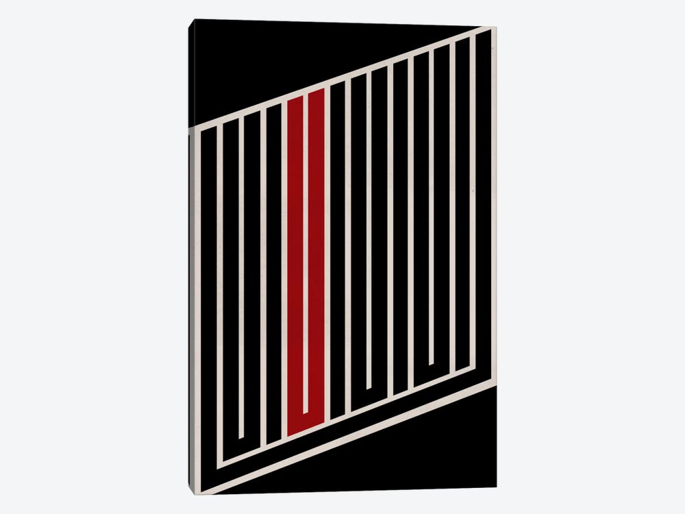 Modern Art - Maze by 5by5collective 1-piece Canvas Art
