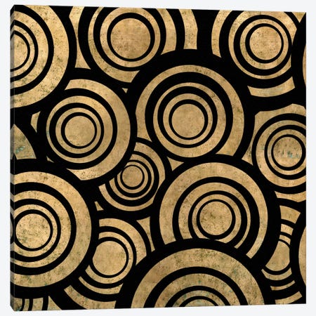 Modern Art- Overlapping Circle Pattern Canvas Print #MA484} by 5by5collective Canvas Art