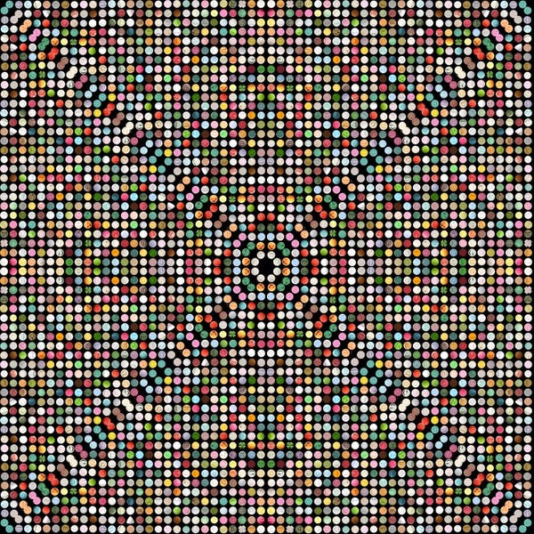 Polka Dot: Modern Art- Gumball Drops by 5by5collective