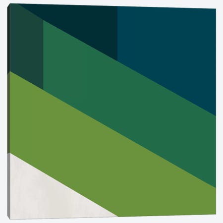 Modern Art- Green Blades of Grass Canvas Print #MA58} by 5by5collective Canvas Wall Art
