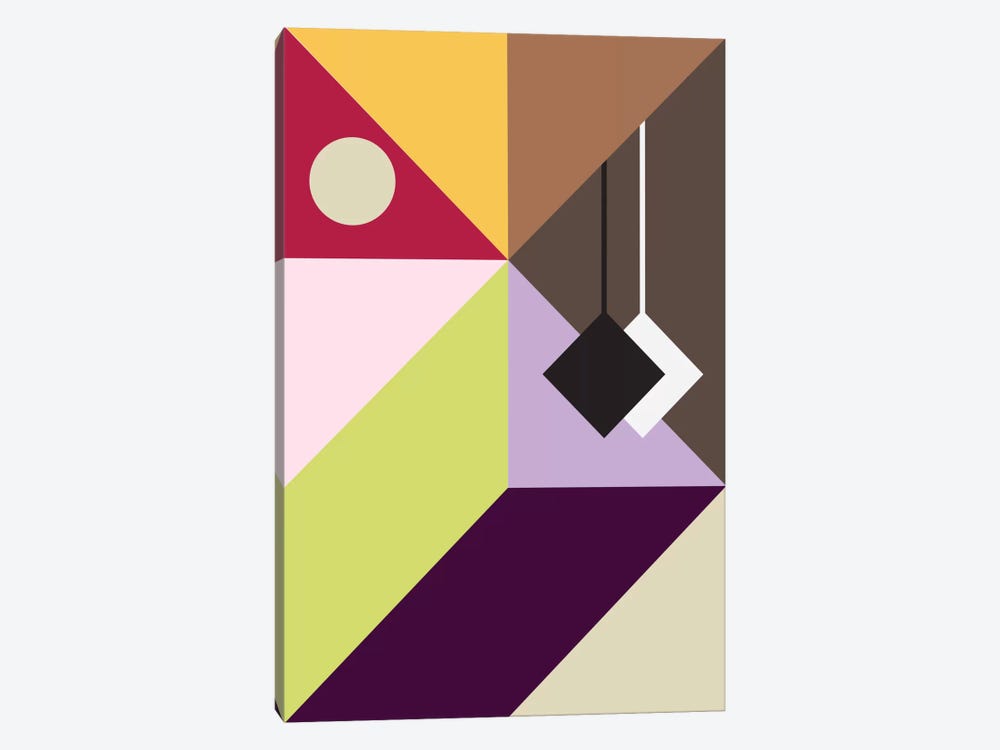 Modern Art - Pendulum by 5by5collective 1-piece Canvas Artwork