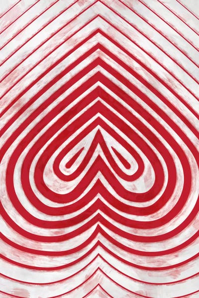 5by5collective: Modern Art - Red Spade by 5by5collective
