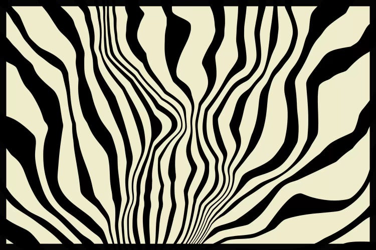 Modern Art - Zebra Print