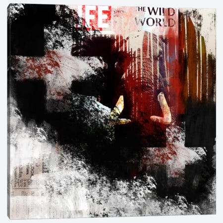 Modern Art- The Wild World Canvas Print #MA8} by 5by5collective Canvas Wall Art