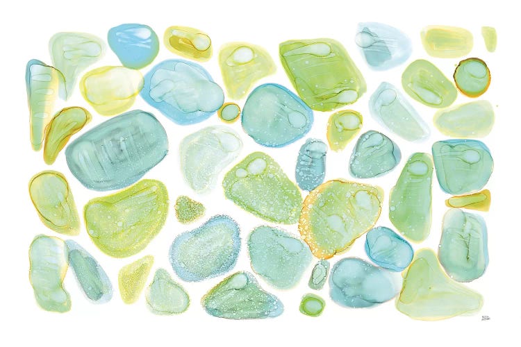 Seaglass Abstract by Melissa Averinos wall art