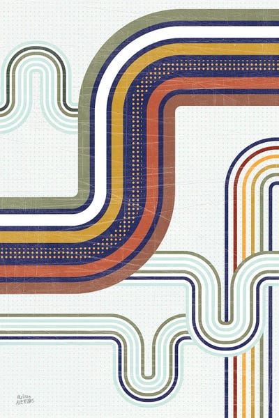 Retro Subway I by Melissa Averinos multi panel art