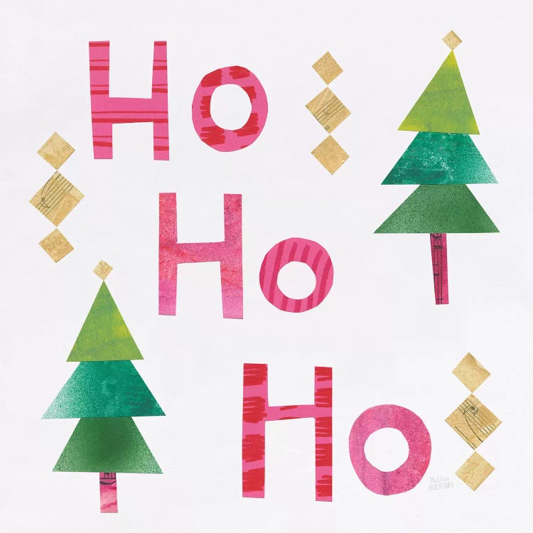 Christmas Collage I by Melissa Averinos wall art